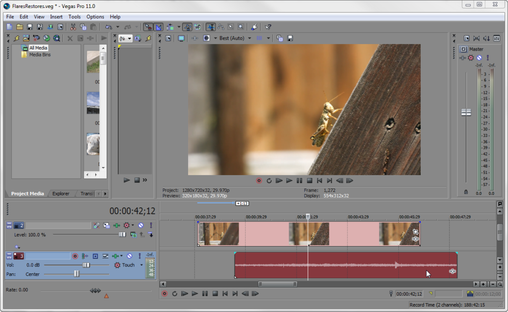 Sony Vegas: Remove from Group - Robert's Productions | Post Production Tips